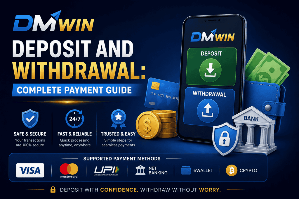 DM Win Deposit and Withdrawal Complete Payment Guide